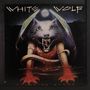 Text: "WHITE WOLF" oben, "STANDING ALONE" unten. Illustration eines Wolfes mit bedrohlichem Ausdruck und großen Zähnen., CD