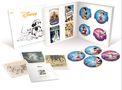 "Disney", "Snow White", "Fantasia", "Pinocchio", "Dumbo". Eine DVD-Sammlung mit Poster und Art Cards.