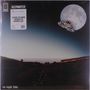 Texte: "DEEPMATTER", "A DUSK-TO-DAWN JOURNEY IN COSMIC JAZZ", "as night falls". Illustration: Nachtlandschaft mit Mond und Falter., LP
