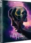 "The Devil's Hand" und "The Masters of Cinema Series". Illustration eines Schädels mit Gesichtsrissen in dunklen, lila Tönen., Blu-ray Disc