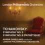 Peter Iljitsch Tschaikowsky (1840-1893): Symphonien Nr.5 & 6, 2 CDs