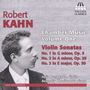Robert Kahn (1865-1951): Kammermusik Vol.1 - Sonaten für Violine & Klavier, CD