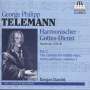 Georg Philipp Telemann (1681-1767): Harmonischer Gottesdienst Vol.2 (Kantaten für mittlere Stimme, Violine, Bc / Hamburg 1725/26), CD