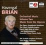 Havergal Brian (1876-1972): Orchesterwerke Vol.2, CD