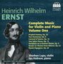 Heinrich Wilhelm Ernst (1814-1865): Sämtliche Werke für Violine & Klavier Vol.1, CD