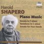 Harold Shapero (1920-2013): Klavierwerke, CD