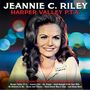 Text: "JEANNIE C. RILEY - HARPER VALLEY P.T.A." und Titel wie "Country Girl", "Oh, Singer". Frau in bunter Beleuchtung.