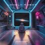 „LONELY ROBOT“ oben, „I NEED MY SPACE“ rechts, „ENDING“ unten. Illustration: Astronaut blickt durchs Fenster ins All., CD