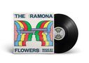 "The Ramona Flowers" und "Made by Humans" auf einem Plattencover. Bunte Gesichtsprofile mit ineinander greifenden Farben., LP