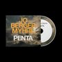 „JO BERGER MYHRE PENTA“ steht auf einem Wolkenhintergrund. Ein CD-Cover und eine CD sind gezeigt., CD