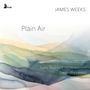 "Plain Air", "James Weeks". Lucy Goddard (Mezzo-Soprano), Siwan Rhys (Piano). Aquarell-Landschaft in sanften Farben. Logo links oben., CD