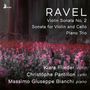 Maurice Ravel (1875-1937): Sonate für Violine & Klavier G-Dur, CD