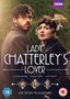 "LADY CHATTERLEY'S LOVER", BBC Logo, Personen in historischer Kleidung, Text unten: "LOVE KNOWS NO BOUNDARIES".