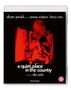 Filmcover mit Text: "alberto grimaldi presents vanessa redgrave · franco nero in a quiet place in the country a film by elio petri"., Blu-ray Disc