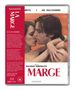 Texte: "LA MARGE", "UK 4K UHD PREMIERE", "LIMITED EDITION 5000 COPIES", "a film by WALERIAN BOROWCZYK", "MARGE".  
Foto: Ein Mann und eine Frau umarmen sich und stehen sich nah gegenüber., 1 Ultra HD Blu-ray und 1 Blu-ray Disc