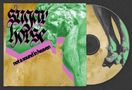 Text: "sunny noise" und "not a sound in heaven". Illustration von grüner Statue und Händen auf CD., CD