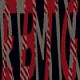 Text: "EBMG" in großen Buchstaben mit rot-schwarzem Streifenmuster auf schwarzem Hintergrund., Single 12"