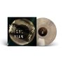 Cover mit "DAVID SYLVIAN" Text, darunter "between the bitter and the sweet", links eine Vinyl-Schallplatte., LP