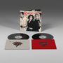 „Bananarama“ in roter Schrift, darunter „True Confessions“ in türkis. Drei Frauen in modischer 80er-Jahre-Kleidung., 2 LPs
