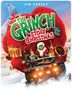 "Dr. Seuss’ How the Grinch Stole Christmas". Grinch in Weihnachtsmann-Kostüm fährt mit Kind und Hund im Schnee., 1 Ultra HD Blu-ray und 1 Blu-ray Disc