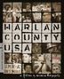 HARLAN COUNTY USA. Ein Film von Barbara Kopple. Verschiedene Fotos von Protesten und Arbeitern in quadratischen Feldern.