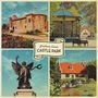Graham Coxon, Castle Park. Vier Illustrationen: Burg mit Flagge, Pavillon, Engelstatue, Haus am Teich., CD
