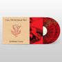 "Text: Crow Sit On Blood Tree, Graham Coxon. Illustration mit stilisiertem Baum und Krähe. Zwei rote Schallplatten.", 2 LPs