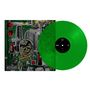 Die Texte "I Wanna Runaway," "We're Just Strays," "One Way Paradise," "You're Always in Heaven." Eine grüne Vinyl-Schallplatte., LP