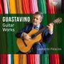 Guastavino Guitar Works, Leonardo Palacios spielt Gitarre, bunte Streifen im Hintergrund., CD