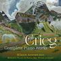 "8CD, Grieg Complete Piano Works, Håkon Austbø, Roberto Plano & Paola Del Negro. Gemälde: norwegische Landschaft."