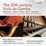 Oben: „The 20th century Viola da Gamba“. Unten: Musikinstrumente wie Viola da Gamba, Orgel, Harfe und Klavier., CD