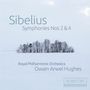 Jean Sibelius (1865-1957): Symphonien Nr.2 & 4, CD