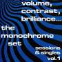 The Monochrome Set: Volume, Contrast, Brilliance Vol. 1 (Reissue) (Limited Deluxe Edition) (Clear with Black, Blue & White Splatter Vinyl), LP