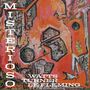 Text: "MISTERIOSO", "WATTS", "TURNER", "LE FLEMING". Abstrakte Malerei in kräftigen Orange-, Rosa- und Erdtönen., LP