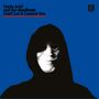 "Uncle Acid and the deadbeats. Don't Let It Control You." Ein schwarz-weißes Gesicht im Kapuzenmantel auf blauem Hintergrund., Single 7"