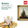 Johannes Brahms: Violin Sonatas 1-3, CD