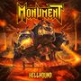 Monument: Hellhound (Limited-Fanbox-Edition) (Red/Yellow/Orange Marbled Vinyl), LP,LP,CD