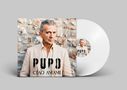 „PUPO CIAO AMAMI“ steht auf einem Albumcover mit einer Person in einem hellen Anzug vor einer Steinwand., LP