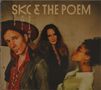 „SKC & THE POEM“ und „STEF JAMI ARLENS“ auf einem Vintage-Cover mit drei Personen in stilvoller Kleidung.