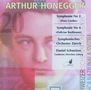 Arthur Honegger (1892-1955): Symphonien Nr.2 & 4, CD