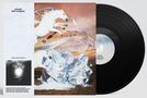 Aufschrift: "schntzl fata morgana". Cover zeigt weiße Pferde, die über eisähnliche Formen springen. Schwarze Vinyl-Schallplatte., LP