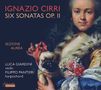 Ignatio Cirri: Cembalosonaten op. 2 Nr. 1-6 mit Begleitung einer Violine, CD