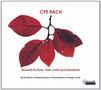 Carl Philipp Emanuel Bach (1714-1788): Flötenquartette Wq.93-95, CD