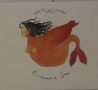 Text: "camilla camillo" oben, "Enchanted Sea" unten. Eine Illustration einer Meerjungfrau mit rotem Fischkörper und wehenden Haaren., CD