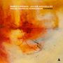 MÁRIO LAGINHA JULIAN ARGÜELLES HELGE ANDREAS NORBAKKEN CHAMAS; abstraktes Gemälde in Orange- und Gelbtönen., CD
