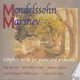 Felix Mendelssohn Bartholdy (1809-1847): Klavierkonzerte Nr.1 & 2, CD