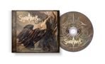Albumcover: "SuidAkrA" oben groß, "The Arcanum" unten klein. Dunkle, mystische Illustration mit Skeletten und alter Baumstruktur., CD