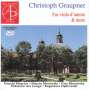 Christoph Graupner (1683-1760): Konzerte für Viola d'Amore,Viola & Orchester in D & A, DVD