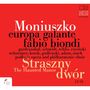 "Moniuszko, europa galante, fabio biondi, gardeazabal, Schmidt, rehlis, ruciński, Straszy dwór, The Haunted Manor." Rotes Design., 3 CDs