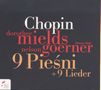 Frederic Chopin (1810-1849): 9 Lieder, CD